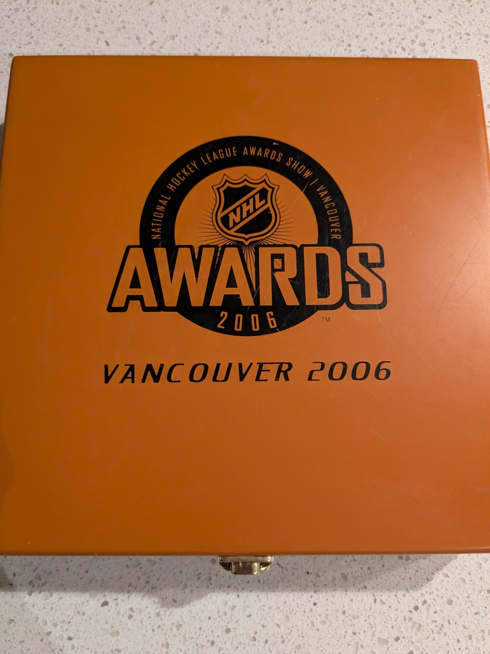 Collectible 2006 NHL Vancouver Awards drink coaster set incomplete